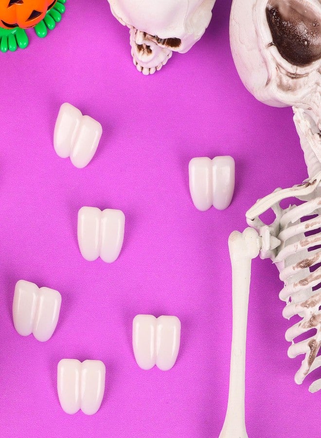 FOIMAS 6pcs Fake Buck Teeth,Halloween Costume Buck Teeth for Witch Clown Bunny Halloween Costume Accessories - Image 5